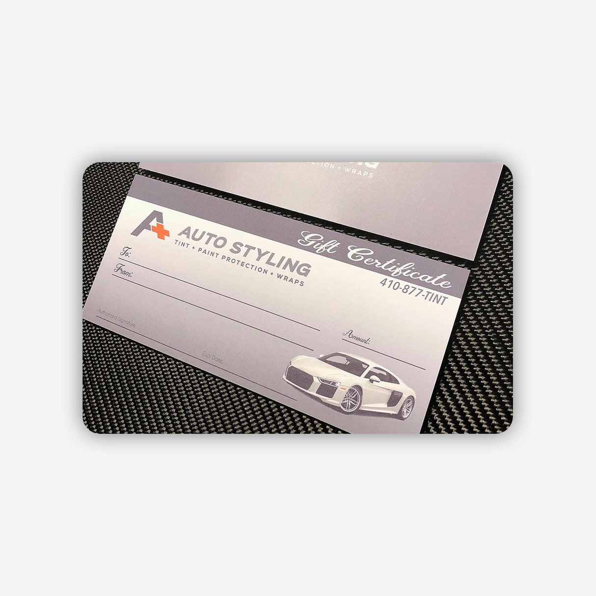 A-Plus TINT & PPF Gift Card